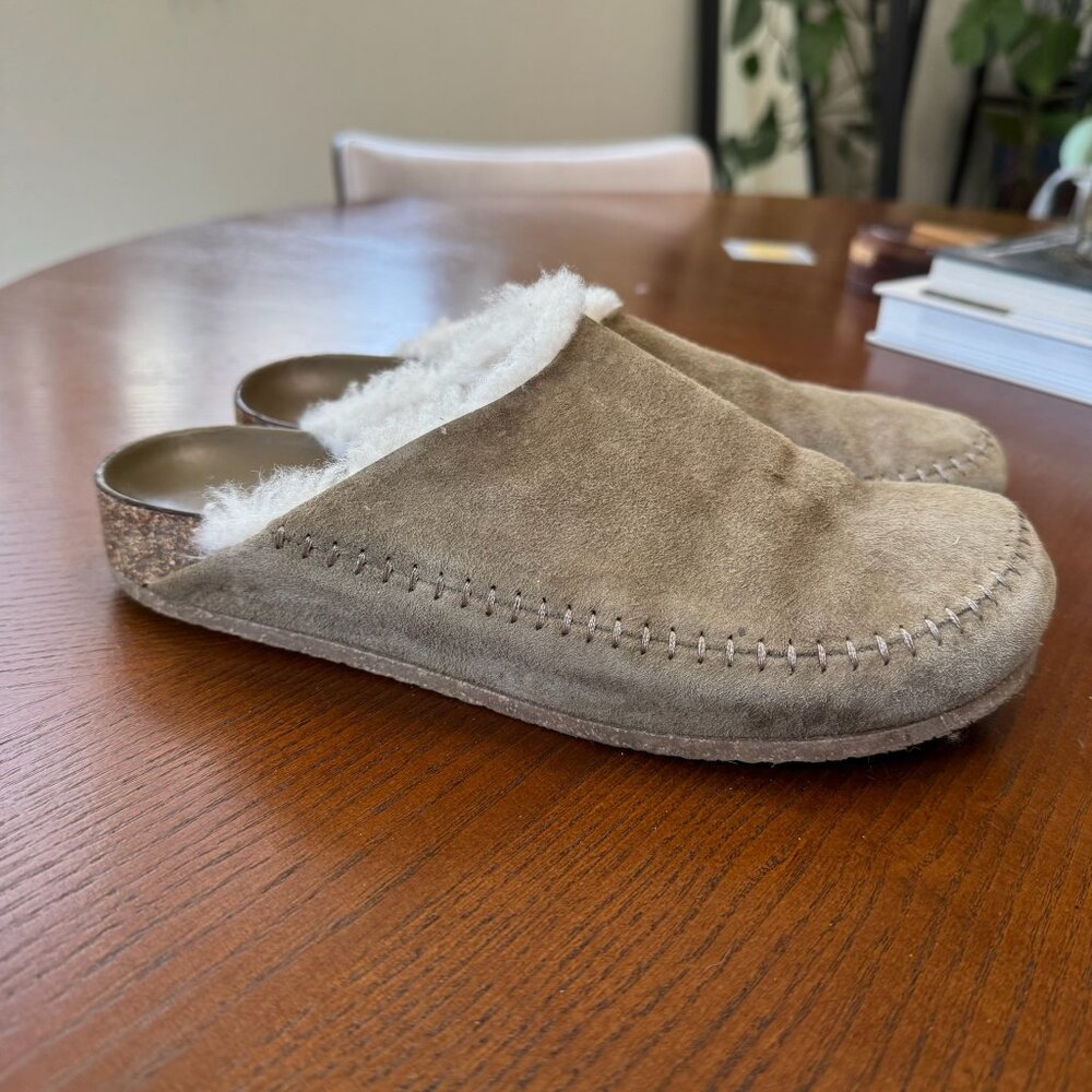 Jenni Kayne Laurel‎ Shearling-Lined Moc Clog Size 38 EU/Size 8 US - Picture 4 of 8